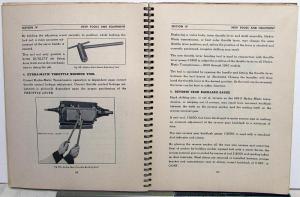 1947 Oldsmobile Dealer Service Product Training Manual Repair Maintenance Tips