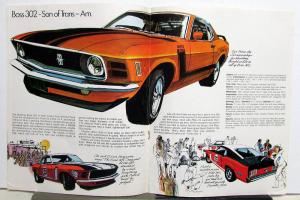 1970 Ford Performance Buyers Digest Sales Brochure Boss 302 Mustang Torino 429