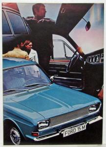 1967-1971 Ford Taunus 15M Sales Folder - French Text