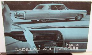 1964 Cadillac Owners Manual Original Series 62 Sixty-Special Fleetwood Eldorado