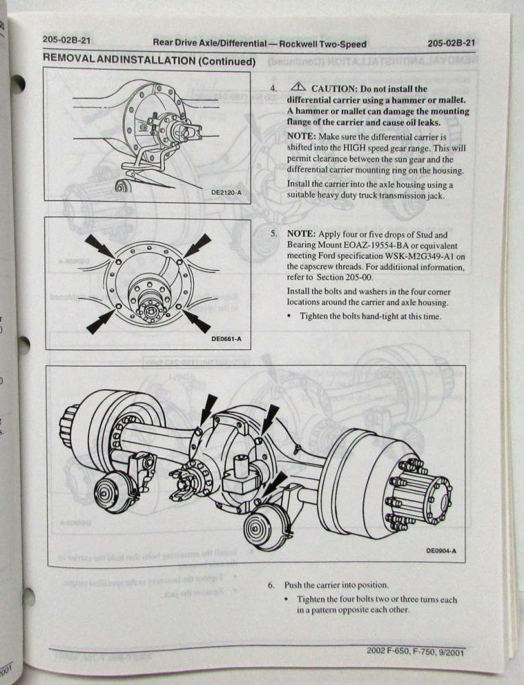 Rockwell Differential Service Manual