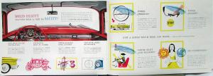 1957 Chevrolet Belair 210 150 Delray Corvette Wagons Sales Brochure Original