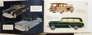 1953 Chevrolet Bel Air Two Ten One Fifty Series Prestige CANADIAN Sales Brochure