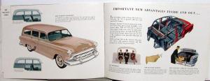 1953 Chevrolet Bel Air Two Ten One Fifty Series Prestige CANADIAN Sales Brochure