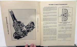 1953 Lincoln Mercury Dealer Service Shop Manual Merc-O-Matic Transmission