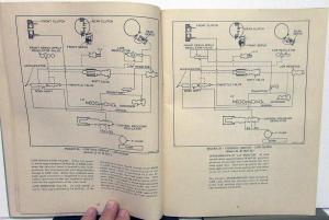 1953 Lincoln Mercury Dealer Service Shop Manual Merc-O-Matic Transmission