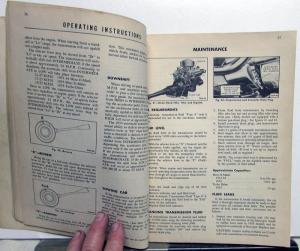 1951-1955 Lincoln Mercury Service Shop Manual Automatic Transmission Repair