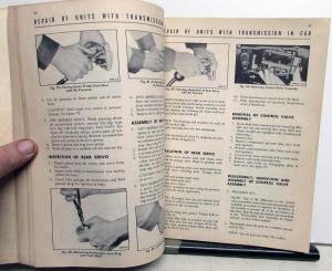 1951-1955 Lincoln Mercury Service Shop Manual Automatic Transmission Repair