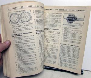 1951-1955 Lincoln Mercury Service Shop Manual Automatic Transmission Repair