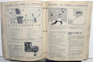 1951-1955 Lincoln Mercury Service Shop Manual Automatic Transmission Repair