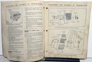 1951-1955 Lincoln Mercury Service Shop Manual Automatic Transmission Repair