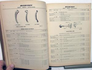 1946-1948 Mercury Dealer Body Parts Book Catalog Coupe Sedan Convertible Wagon