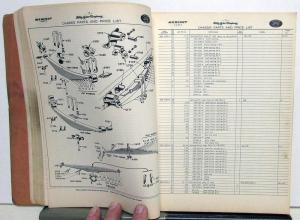 1938-1941 Ford & Mercury Dealer Chassis Parts Price List Catalog Book Car Truck