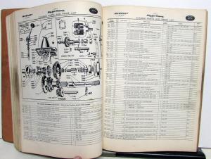 1938-1941 Ford & Mercury Dealer Chassis Parts Price List Catalog Book Car Truck