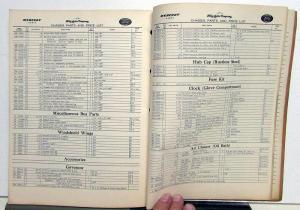 1938-1941 Ford & Mercury Dealer Chassis Parts Price List Catalog Book Car Truck