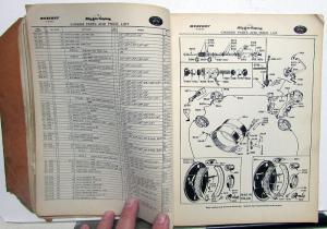 1938-1941 Ford & Mercury Dealer Chassis Parts Price List Catalog Book Car Truck