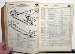 1938-1941 Ford & Mercury Dealer Chassis Parts Price List Catalog Book Car Truck