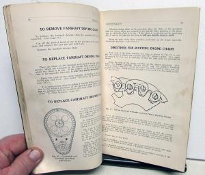 1917 Cadillac Eight Owners Manual Original Type 55 Care and Operation