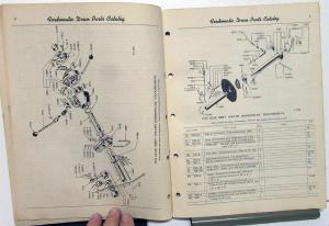 1951 1952 Ford Dealer Parts Catalog Book Fordomatic Drive Transmission Car Orig