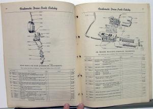 1951 1952 Ford Dealer Parts Catalog Book Fordomatic Drive Transmission Car Orig