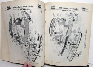 1949-1954 Ford Dealer Chassis Parts & Accessories Catalogue Book Passenger Car