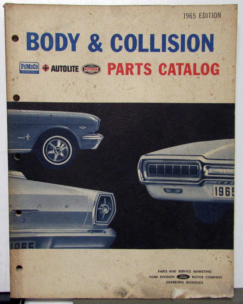 pickup 89 body ford parts for Catalog Truck Ford Parts Collision 1961 Car 1965 Body