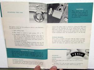 1960 Oldsmobile Ninety-Eight Super Eighty-Eight Owners Manual Original