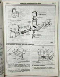 1988 Ford Medium Heavy Truck F B C-600 thru 8000 Service Shop Manual 2 Vol Set