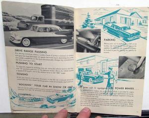 Original 1955 Oldsmobile Ninety-Eight Super Eighty-Eight Owners Manual