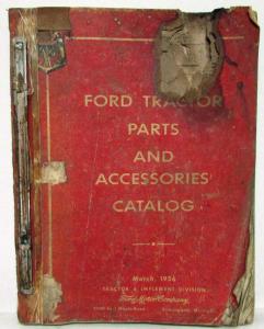 1939 1940 1947 1948 1953 54 1956 Ford Tractor Parts and Accessories Catalog 8N +