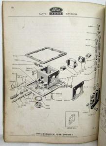 1939 1940 1947 1948 1953 54 1956 Ford Tractor Parts and Accessories Catalog 8N +