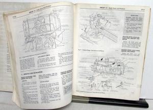 1969 Ford Car Service Shop Repair Manual 3 Vol Set Mustang Cougar Mark III