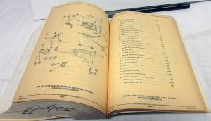 1955-1973 Pontiac Dealer Chassis & Body Parts & Accessories Catalog Book Orig