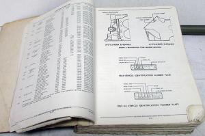 1955-1967 Pontiac Body Parts Catalog Book GTO Catalina LeMans Text Illustrations