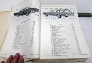 1955-1967 Pontiac Body Parts Catalog Book GTO Catalina LeMans Text Illustrations