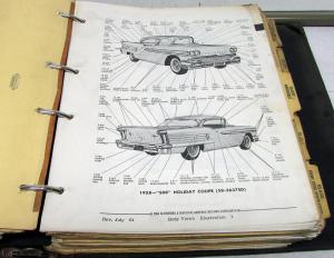 1947-1964 Oldsmobile Body Parts & Accessories Catalog Book F85 Cutlass 88 98