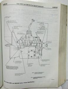 1981 Ford Medium Heavy Truck F B C L-600 thru 9000 Service Shop Manual 2 Vol Set