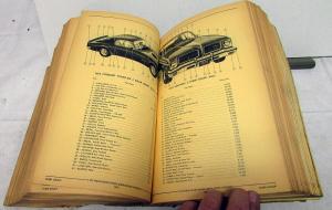 1964-1973 Pontiac Dealer Parts Catalog Book Illustrations GTO Firebird LeMans