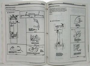 1995 Ford Car Truck Pre-Delivery Maintenance and Lubrication Service Shop Manual