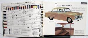 1952 Ford Mainline Customline Crestline Sales Brochure Original Revised 5/52