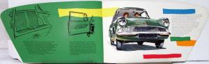 1960 Ford Anglia De Luxe English Export Color Sales Brochure Original