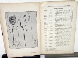 1914-1920 Mack Truck Dealer Parts Book Catalog AB 1 11/2 2 Ton Worm Drive Orig