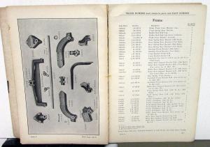 1914-1920 Mack Truck Dealer Parts Book Catalog AB 1 11/2 2 Ton Worm Drive Orig