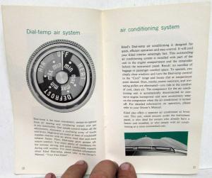 1958 Edsel Accessories Sales Brochure Original Rare