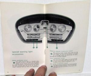 1958 Edsel Accessories Sales Brochure Original Rare