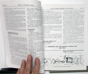 1957 Ford Car & Thunderbird Dealer Shop Service Repair Manual Reproduction