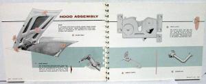 1958 Edsel Engineering Features Innovations Dealer Only Book Revision Pages Orig