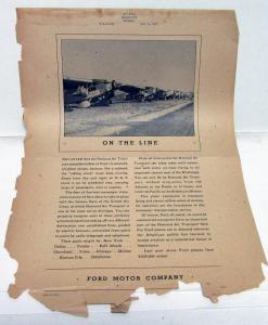 1931 Ford TriMotor Airplane Ad Proof National Air Transport United Air Lines