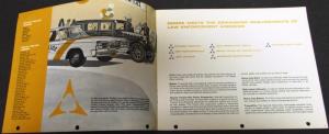 1967  DODGE POLARA CORONET WAGON POLICE PURSUIT SALES BROCHURE