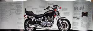 1982 Yamaha Maxim 1100 Motorcycle Dealer Sales Brochure